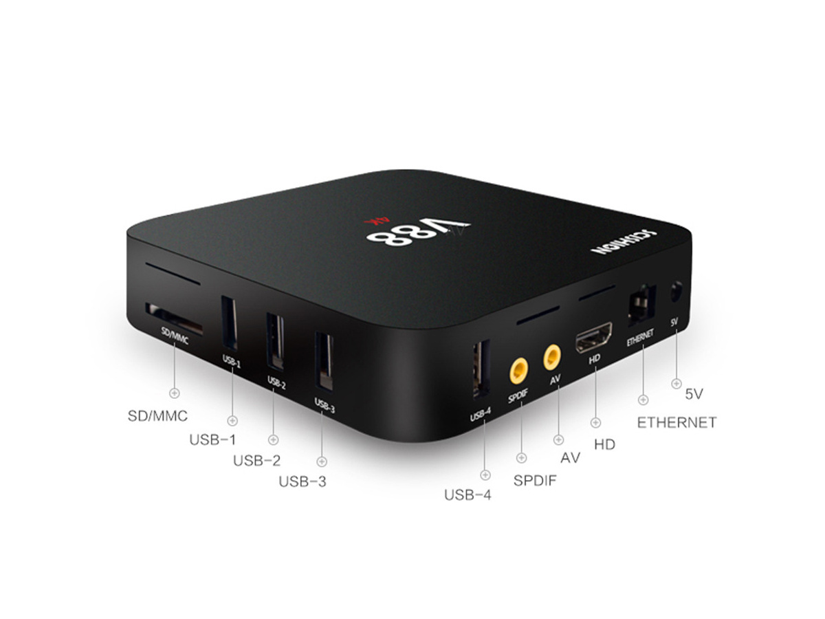 Zimtown Android 6.0 TV Box Rockchip RK3229 Quad Core